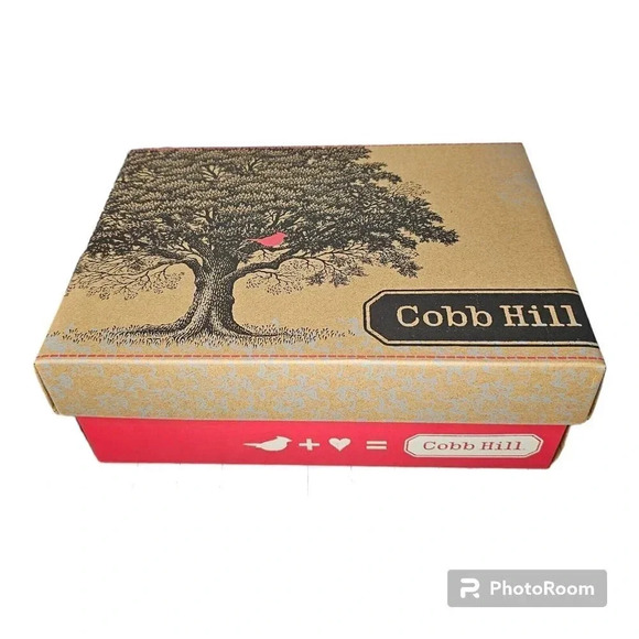 Cobb Hill Ankle Boots Women's 7 W Brown Leather Comfort Slip On Heel Adele Ch - Picture 12 of 12